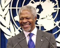 U.N., Annan win Nobel Peace Prize